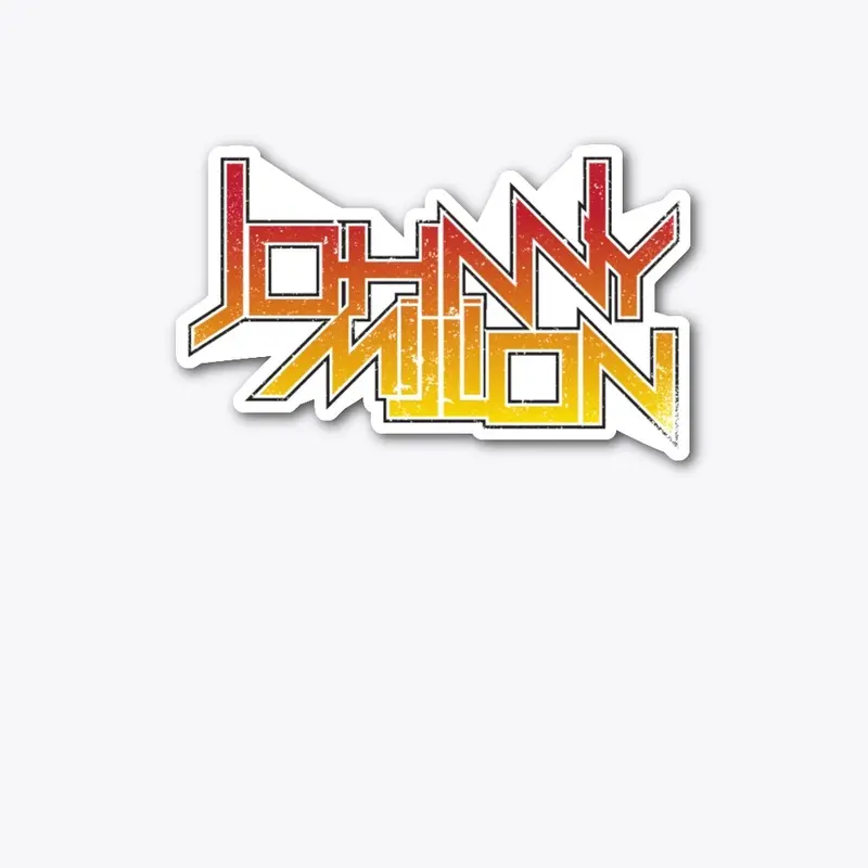 Johnny Million Logo with dark outline